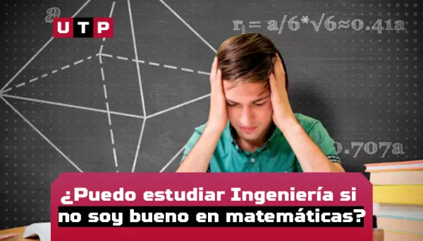 Sí soy malo en matemáticas puedo estudiar ingeniería