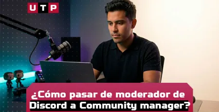 Imagen portada sobre el articulo como pasar de moderador de discord a community manager