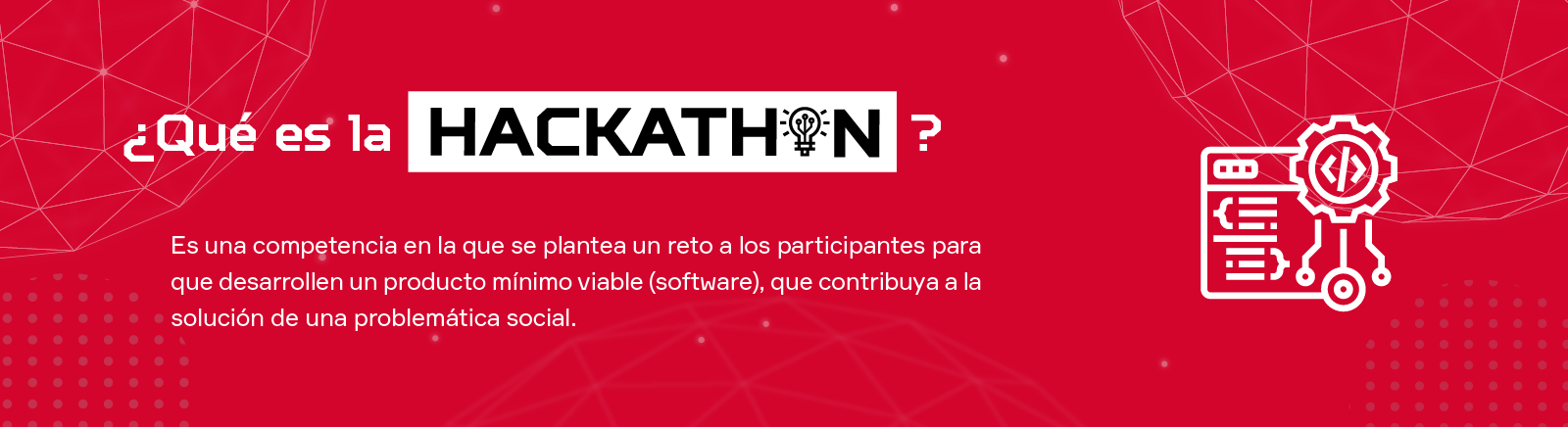 ¿Qué es la hackathon?