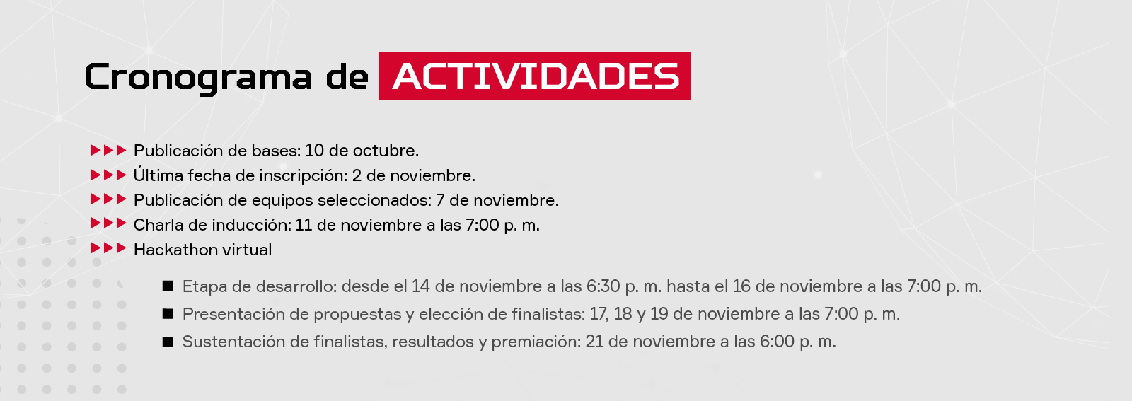 Actividades