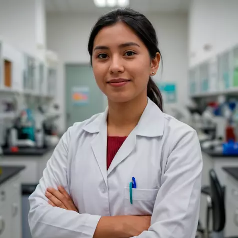 joven peruana quimica farmaceutica