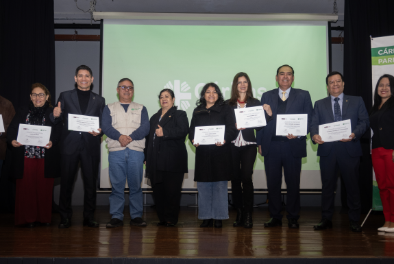 Se realizo por 5to año consecutivo la clausura del Programa de Formación para Emprendedores y Emprendedoras UTP Lima Sur - Cáritas Lima 2024