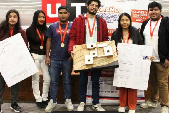 Estudiantes de UTP Chiclayo participaron en la III Maratón Arquitectónica: “Escuela Rural: Conectando Comunidades”